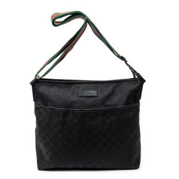 Zip Messenger Bag Guccissima Leather