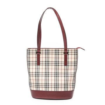 Burberry Golderton Tote Haymarket Coated