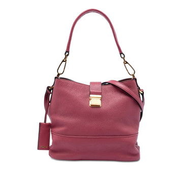 Miu Goatskin Madras Convertible