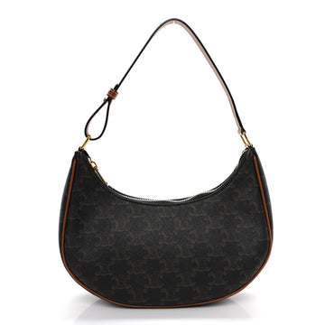 Celine Triomphe Canvas Calfskin Ava
