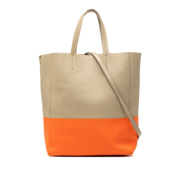Celine Vertical Bi-Cabas Tote Grained