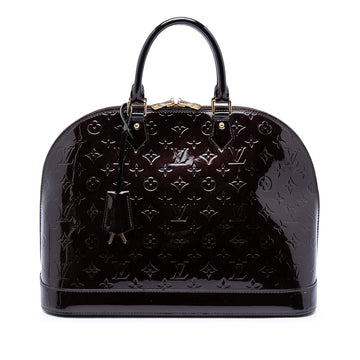 Louis Vuitton Alma Handbag Vernis Gm