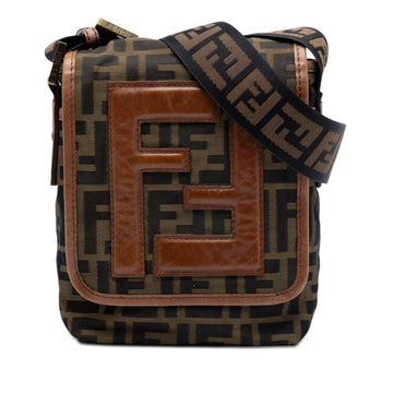 Fendi Vintage Ff Flap Messenger Bag