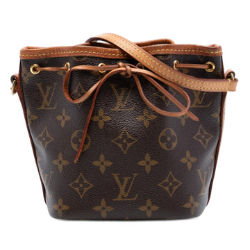 Louis Vuitton Noe Handbag Canvas Mini