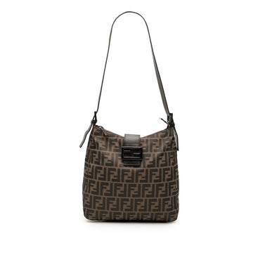 Fendi Vintage Shoulder Bag Zucca Canvas