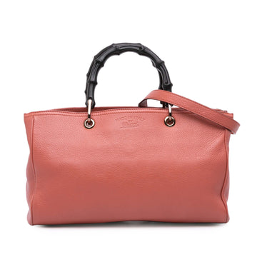 Gucci Bamboo Shopper Tote Leather Medium