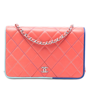 Chanel Wallet On Chain Quilted Lambskin