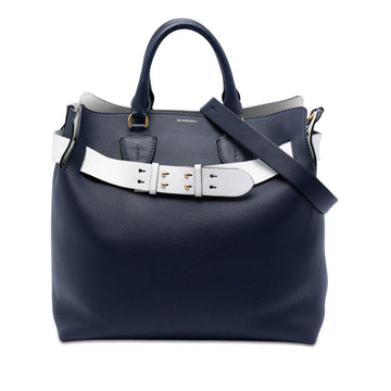 Burberry Belt Tote Leather Medium