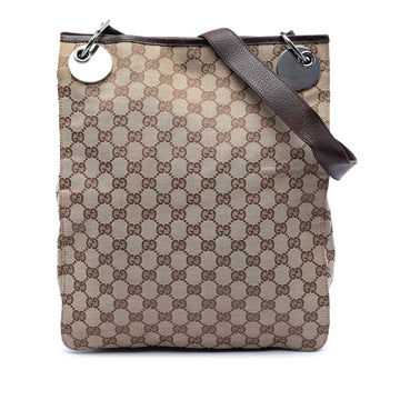 Gucci Eclipse Messenger Bag Gg Canvas
