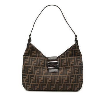Fendi Vintage Shoulder Bag Zucca Canvas