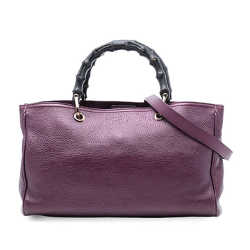 Gucci Bamboo Shopper Tote Leather Medium