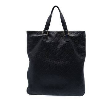 Zip Top Messenger Bag Guccissima Leather