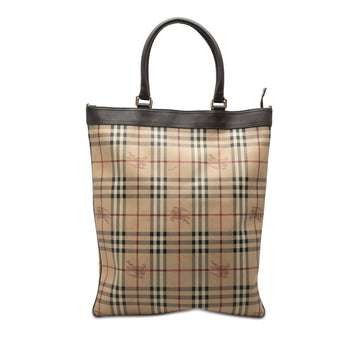 Burberry Golderton Tote Haymarket Coated