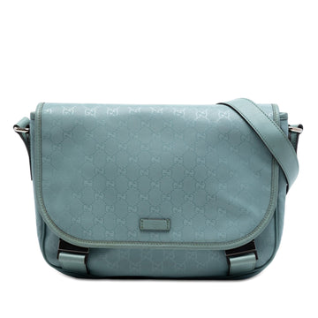 Gucci Double Buckle Messenger Bag Gg