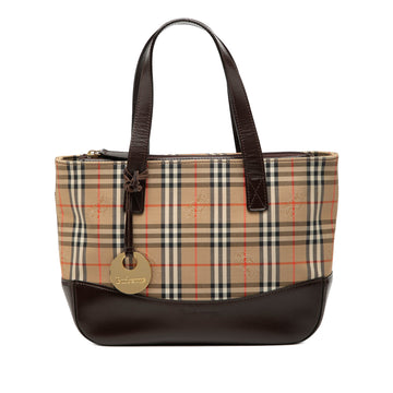Burberry Banner Tote Vintage Check