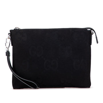 Gucci Zip Messenger Bag Jumbo Gg Canvas