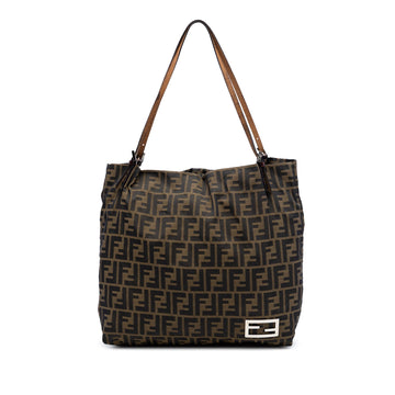 Fendi Vintage Shoulder Bag Zucca Canvas