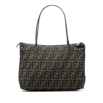 Fendi Roll Tote Zucca Coated Canvas