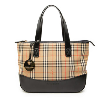 Burberry Banner Tote Vintage Check