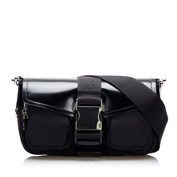 Prada Buckle Pocket Crossbody Bag