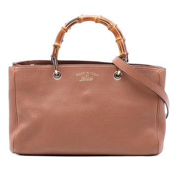 Gucci Bamboo Shopper Tote Leather Medium