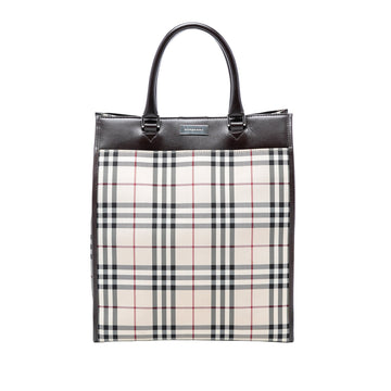 Burberry Golderton Tote Haymarket Coated