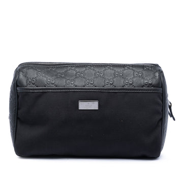 Zip Messenger Bag Guccissima Leather