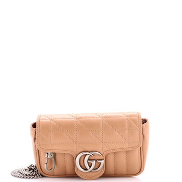 Gucci Gg Marmont Flap Bag Mixed