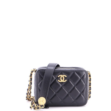 Chanel Twist Your Buttons Zip Around
