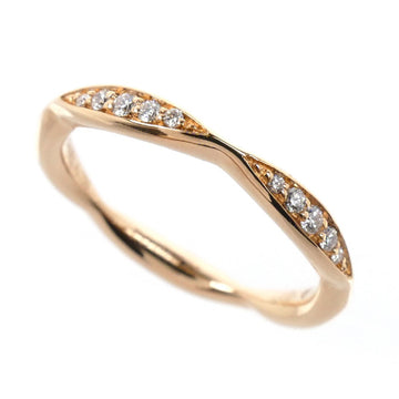 Chanel Camellia Band Ring 18K Rose Gold
