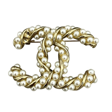 Chanel Brooch Metal Gp