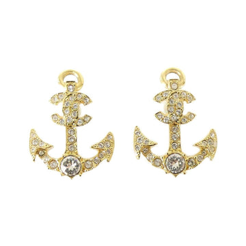 Chanel Earrings Gold-Tone Metal