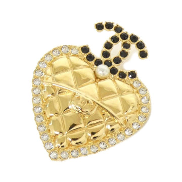 Chanel Brooch With Artificial Pearl And
