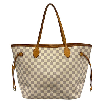 Louis Vuitton Neverfull Mm Azur Damier