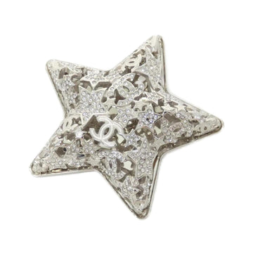 Chanel Brooch Sterling Silver With