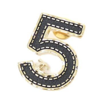 Chanel Pin Brooch Black
