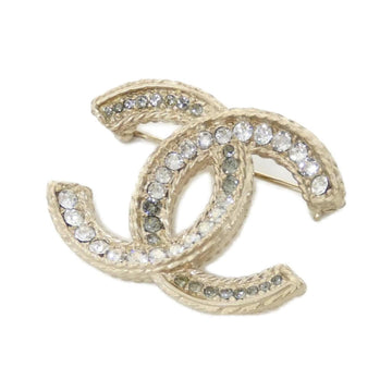 Chanel Brooch With Crystal