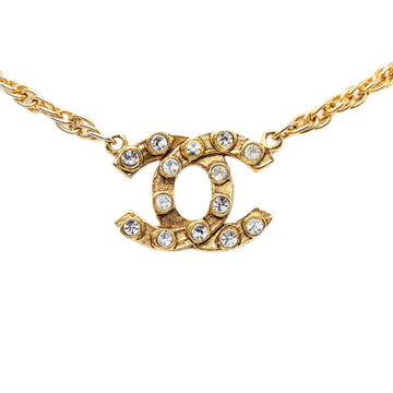 Chanel Cc Logo Chain Pendant Necklace