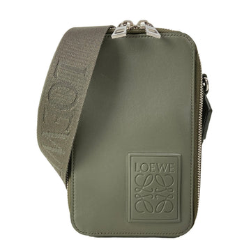 Loewe Vertical Crossbody Pocket Khaki