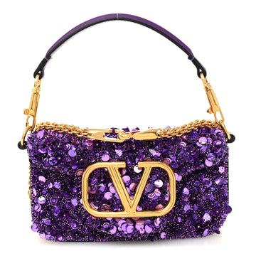Valentino Garavani Sequin Crystal Vlogo