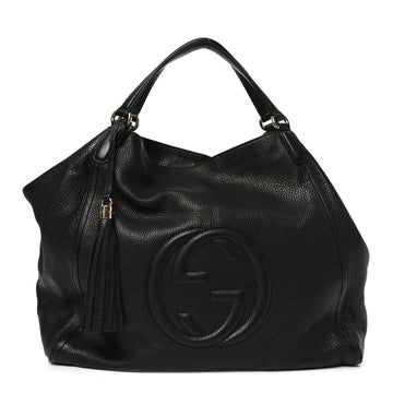 Gucci Pebbled Calfskin Large Soho