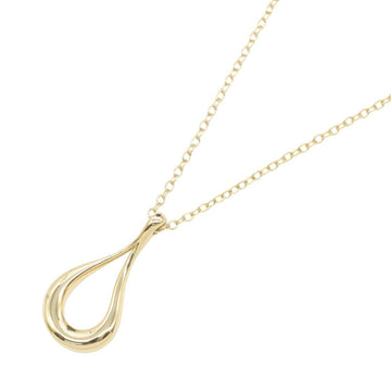 Tiffany＆Co Open Teardrop Necklace