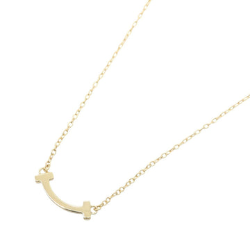 Tiffany＆Co T Smile Mini Necklace Pendant