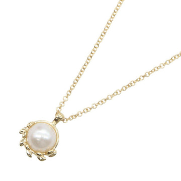 Tiffany＆Co Olive Leaf Pearl Necklace