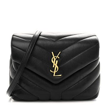 Saint Laurent Calfskin Y Quilted Toy