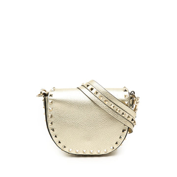 Valentino Metallic Grained Calfskin
