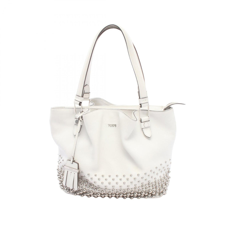 Tod's Flower Bag Studs Shoulder Tote