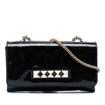 Valentino Patent Vava Voom Chain Clutch