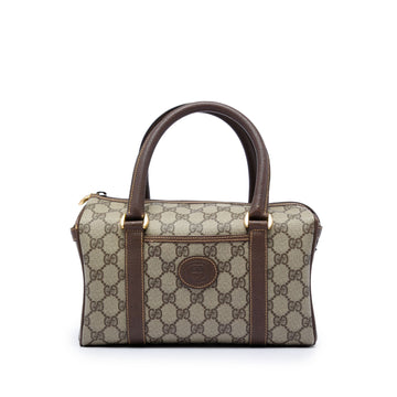 Gucci Gg Supreme Boston Bag Pre-Loved