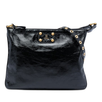 Fendi Crinkled Patent Crossbody Pre-
